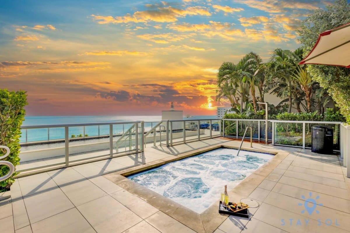 Rooftop Pool - Balcony - Hollywood Beach Broad - Walk Exterior foto